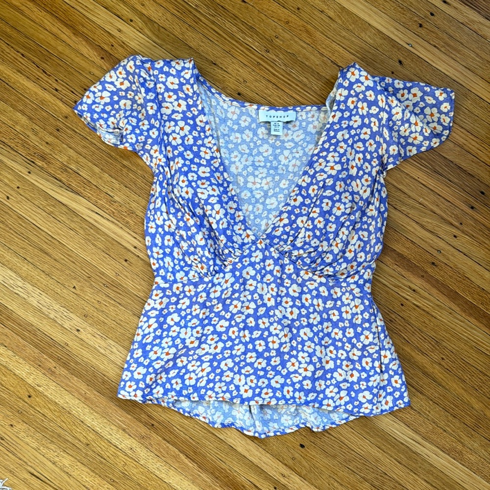 TopShop silk Blouse